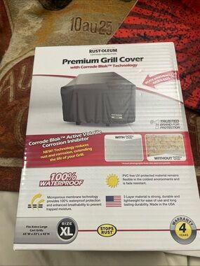 Rust-Oleum Premium Universal Grill Cover 65”x 22”x 42” NEW XL